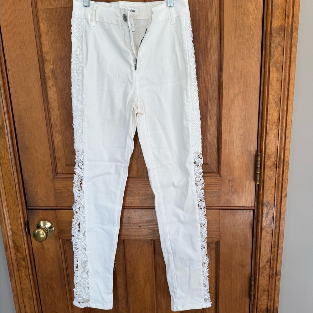 K Jordan jeans with lace sides